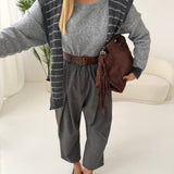 Pantalone a palloncino principe di Galles grey