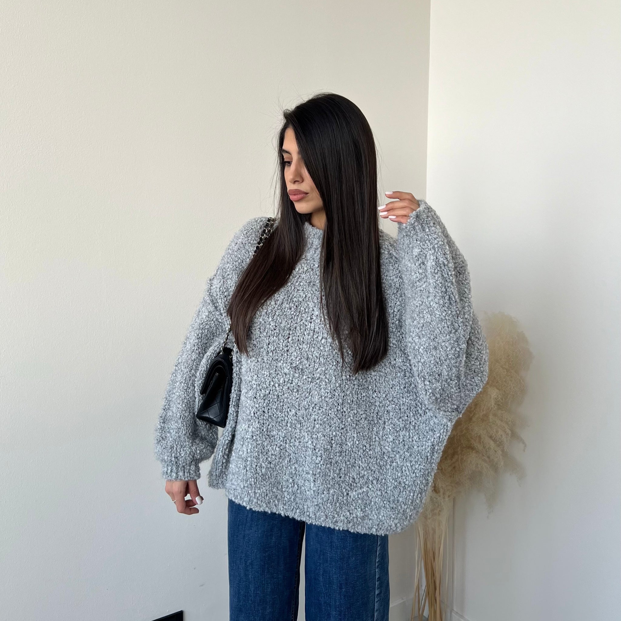 Maglione Amber grey