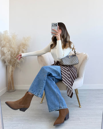 Camperos scamosciato vera pelle basso YY121 camel