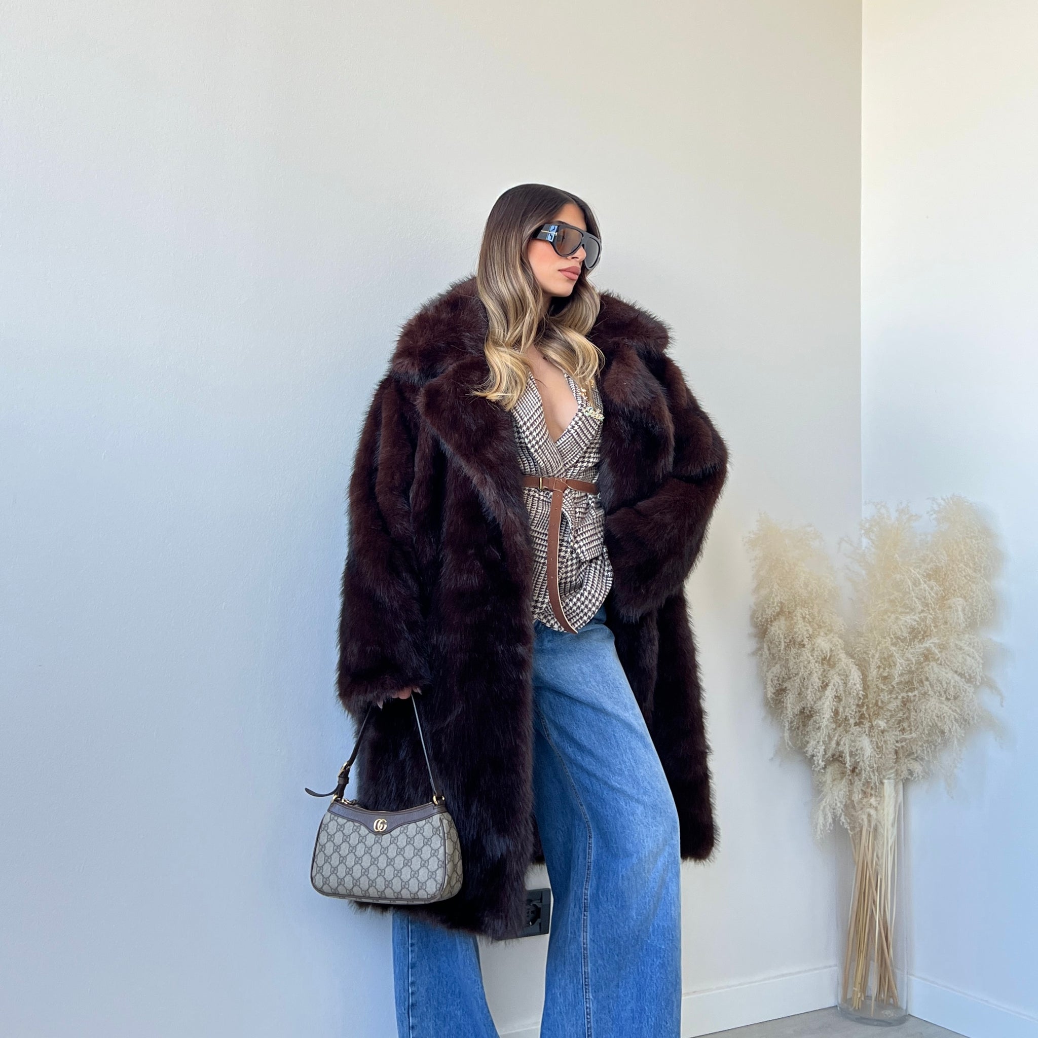 Ecopelliccia Alaska testa di moro