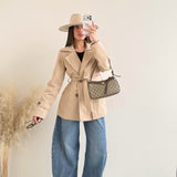 Trench basic doppiopetto con cintura