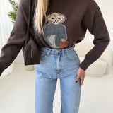Pullover Orsetto brown
