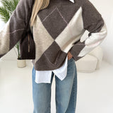 Pullover New York fango