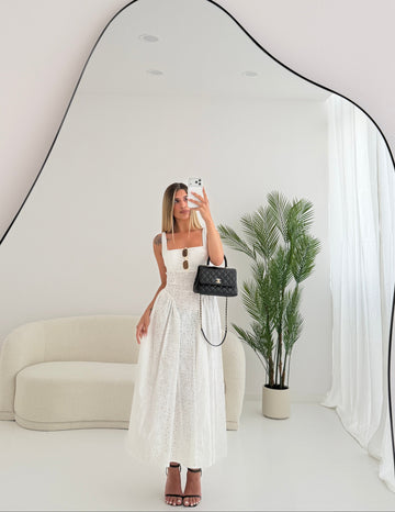 Abito Capri bianco