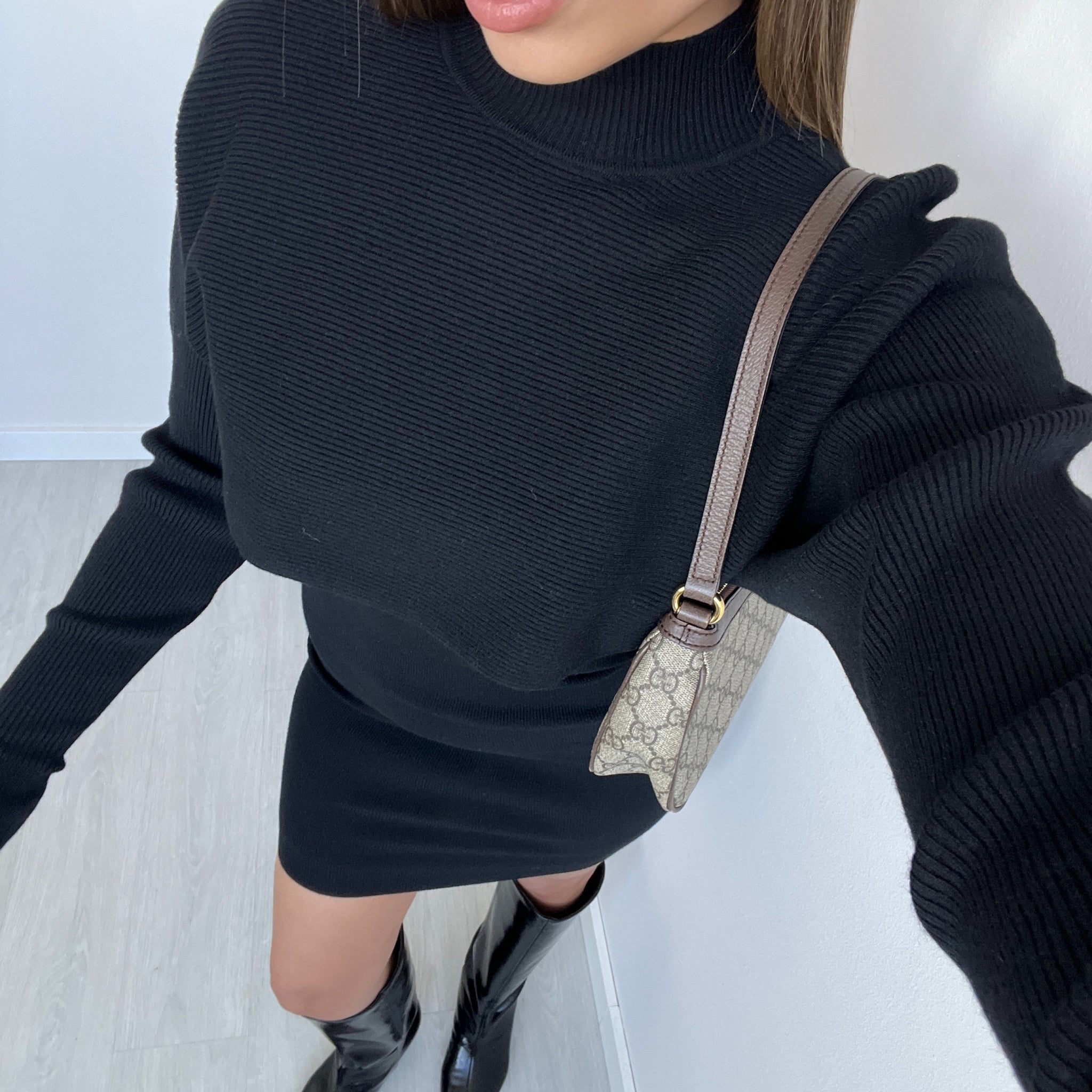 Set abito + maglia nero