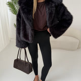 Ecopelliccia Royal nera