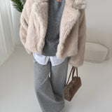 Ecopelliccia Royal beige