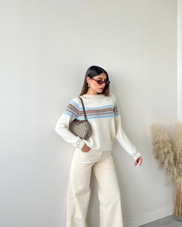 Pullover Skyler panna