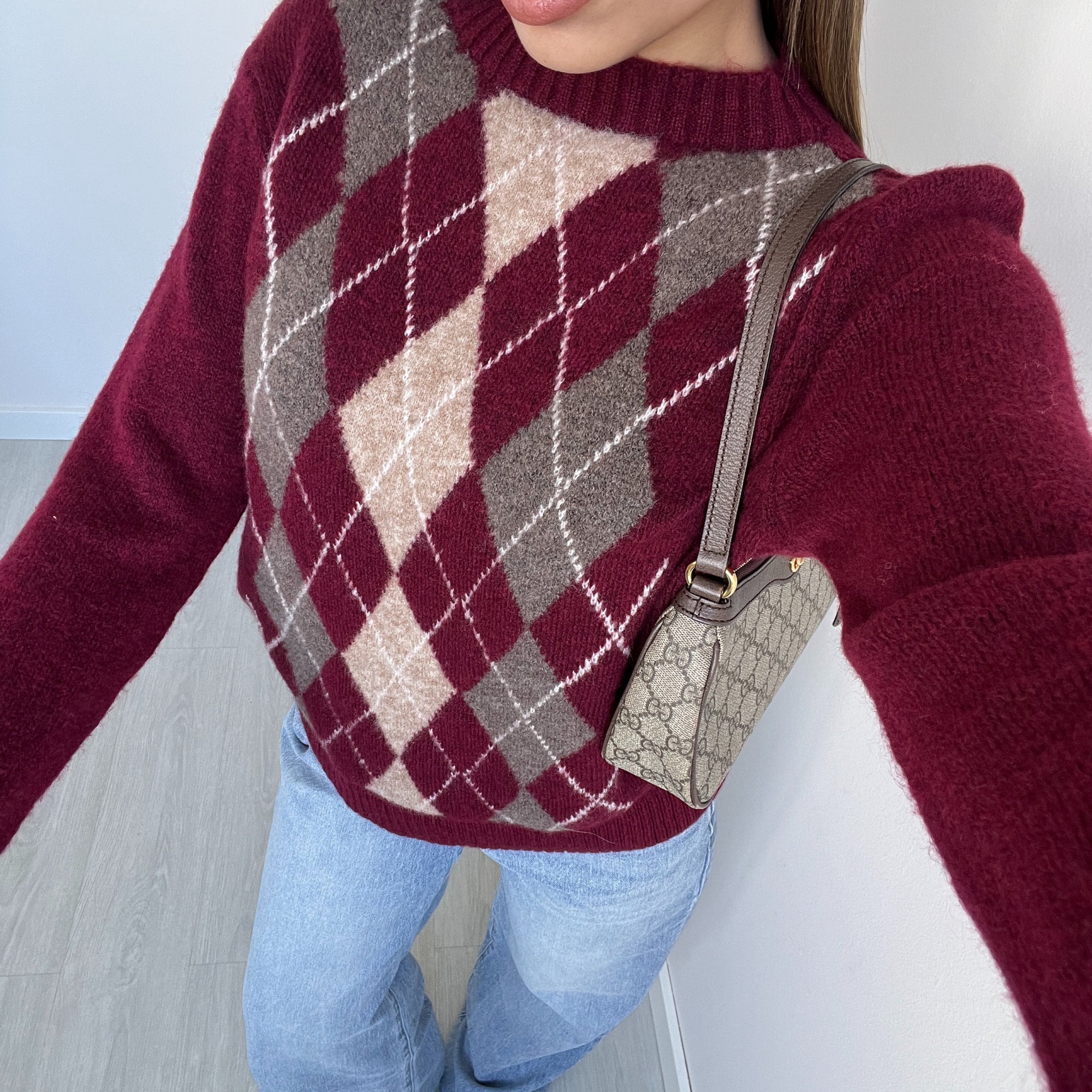 Pullover Beverly burgundy