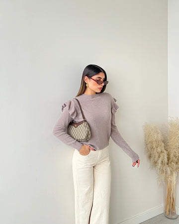 Maglioncino voulant fango