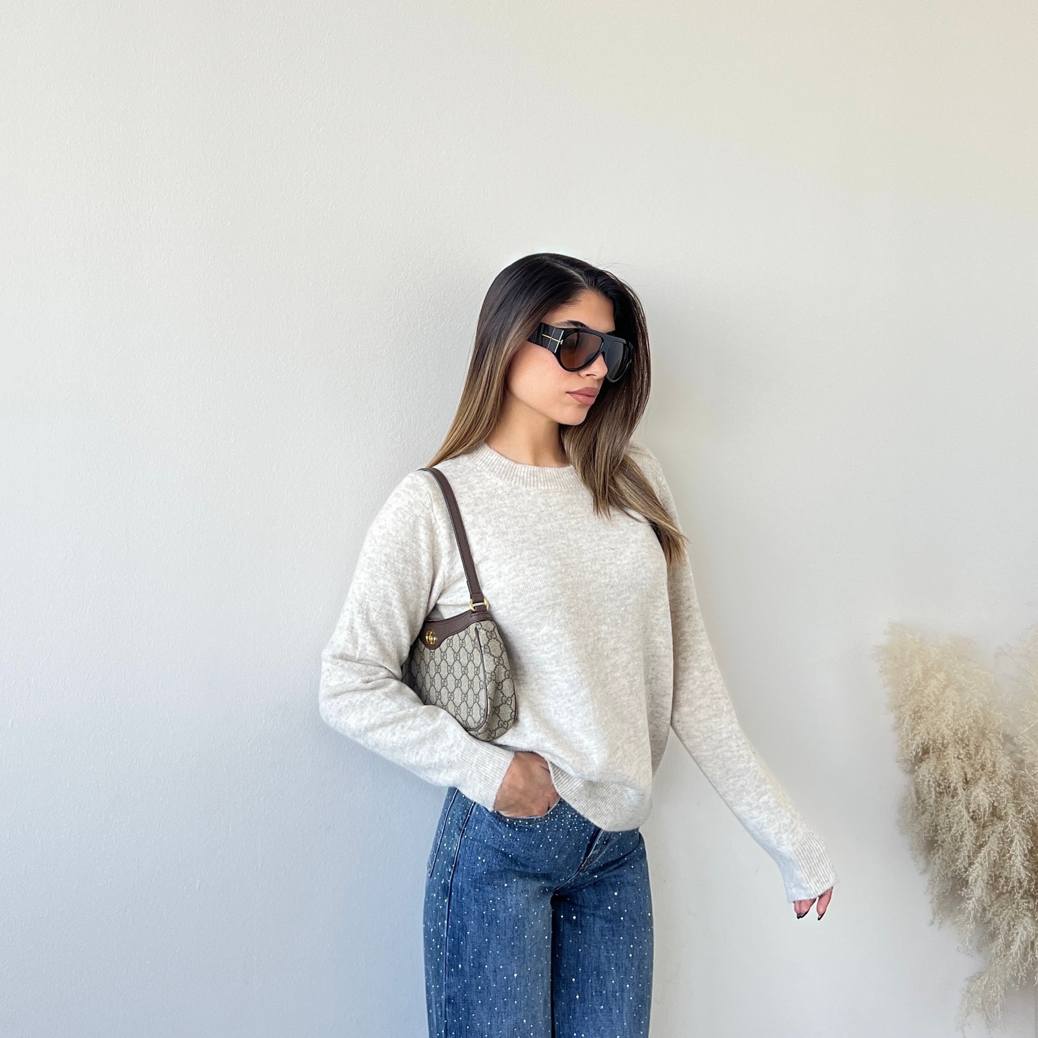 Maglioncino basic morbido 1885 beige