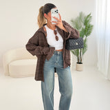 Camicia tartan brown