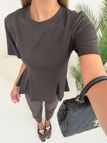 Maglia Francesca brown