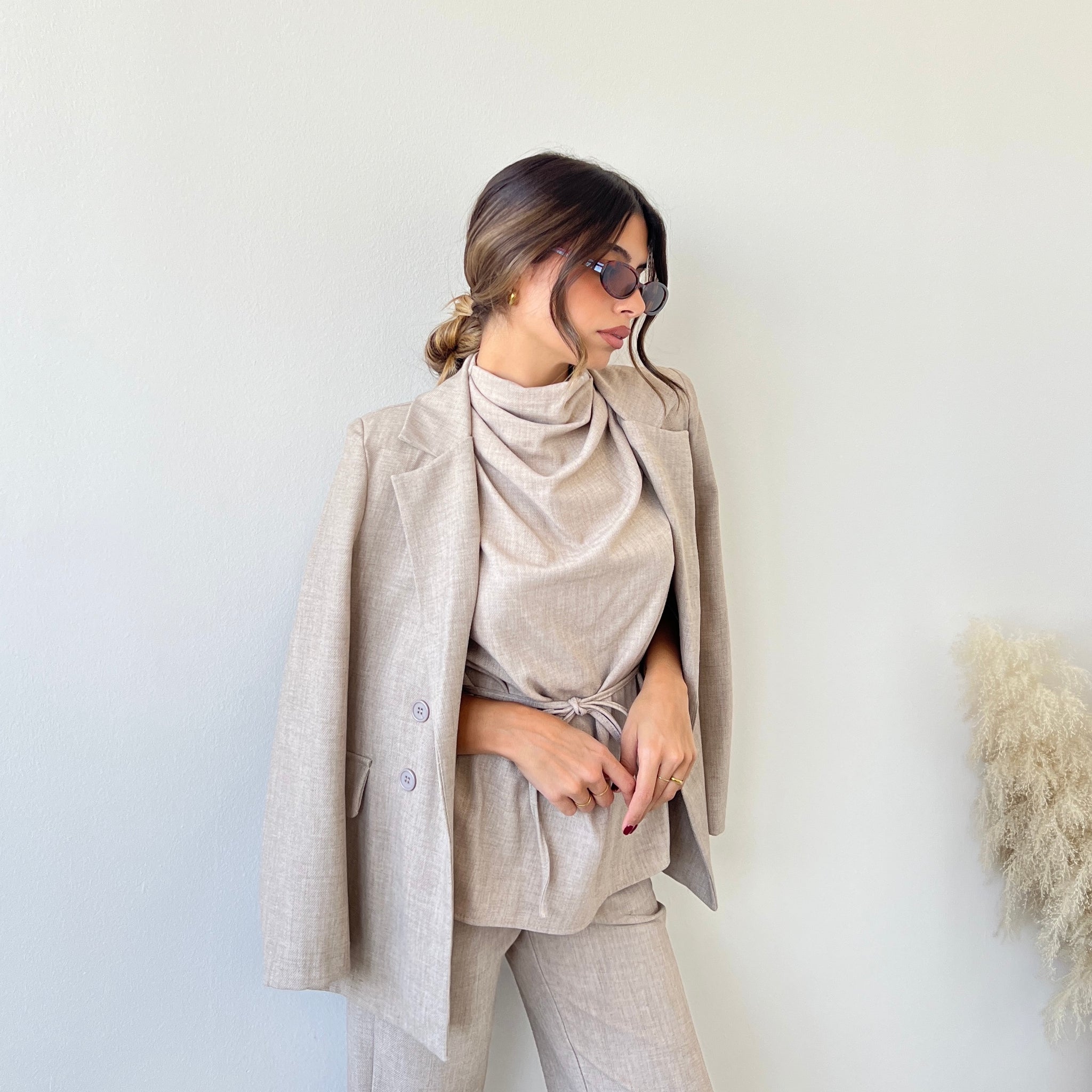 Blazer New York sabbia