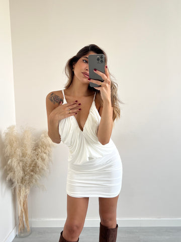 Abito Sandy bianco