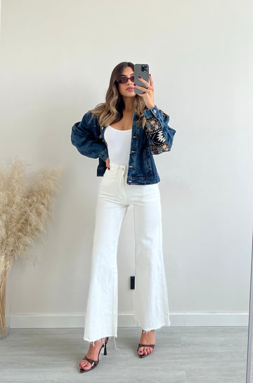 Jeans Monique bianco