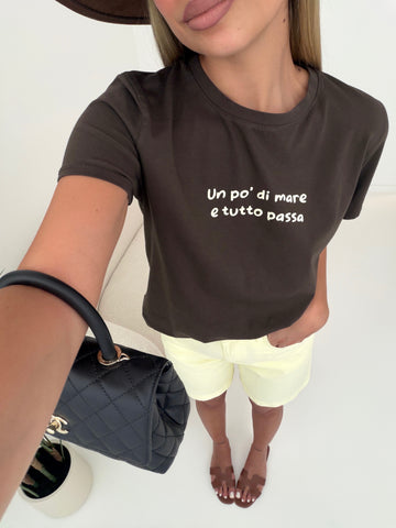T-shirt Un pò di mare e tutto passa