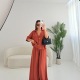 Coordinato Clotilde ruggine