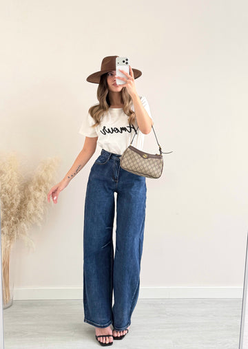 Jeans baggy blu 5029