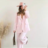 Tailleur Valentina rosa