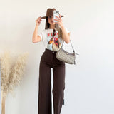 Jeans tinta unita 6941/83 brown